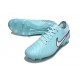 Nike Tiempo Legend 10 Elite FG Niebieski Biały