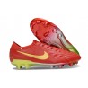 Nike Tiempo Legend 10 Elite FG Czerwony Złoto