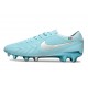 Nike Tiempo Legend 10 Elite FG Ronaldo Niebieski Srebro