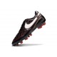 Nike Tiempo Legend 10 Elite FG Ronaldo Czarny Biały