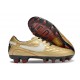 Nike Tiempo Legend 10 Elite FG Ronaldo Złoto Biały
