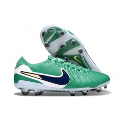 Nike Tiempo Legend 10 Elite FG Ronaldo Zielony Czarny Biały