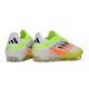 Adidas F50 Elite Laceless FG Zawistny Biały Pomarańczowy