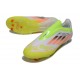 Adidas F50 Elite Laceless FG Zawistny Biały Pomarańczowy