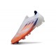 Adidas F50 Elite Laceless FG Biały Czerwony Niebieski