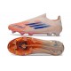 Adidas F50 Elite Laceless FG Sznurowadeł FG Pomarańczowy Niebieski