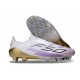 Adidas F50 Elite Laceless FG Biały Fioletowy Czarny