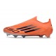 Adidas F50 Elite Laceless FG Pomarańczowy Czarny