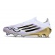 Adidas F50 Elite Laceless FG Vit Svart Guld