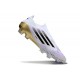 Adidas F50 Elite Laceless FG Vit Svart Guld