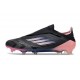 Adidas F50 Elite Laceless FG Czarny Różowy