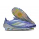 Adidas F50 Elite Laceless FG Fioletowy Biały