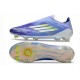 Adidas F50 Elite Laceless FG Fioletowy Biały