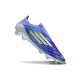 Adidas F50 Elite Laceless FG Fioletowy Biały
