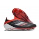 Adidas F50 Elite Laceless FG Czarny Czerwony Biały