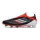 Adidas F50 Elite Laceless FG Czarny Czerwony Biały