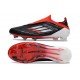 Adidas F50 Elite Laceless FG Czarny Czerwony Biały