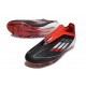 Adidas F50 Elite Laceless FG Czarny Czerwony Biały
