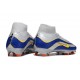 Buty Nike Mercurial Superfly X Elite FG Srebro Niebieski Zawistny