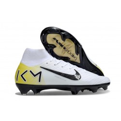 Buty Piłkarskie Nike Mercurial Superfly X Elite FG Biały Czarny Zawistny
