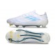 Buty piłkarskie korki męskie adidas F50 Elite FG Biały Niebieski