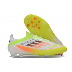 Buty piłkarskie korki męskie adidas F50 Elite FG Zawistny Biały Czarny