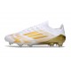 Buty piłkarskie korki męskie adidas F50 Elite FG Biały Złoto