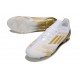 Buty piłkarskie korki męskie adidas F50 Elite FG Biały Złoto