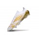 Buty piłkarskie korki męskie adidas F50 Elite FG Biały Złoto