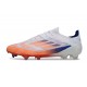 Buty piłkarskie korki męskie adidas F50 Elite FG Biały Czerwony Niebieski
