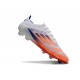 Buty piłkarskie korki męskie adidas F50 Elite FG Biały Czerwony Niebieski