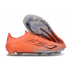 Buty piłkarskie korki męskie adidas F50 Elite FG Pomarańczowy Czarny