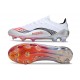 Buty piłkarskie korki męskie adidas F50 Elite FG X Messi Biały Srebro Czerwony