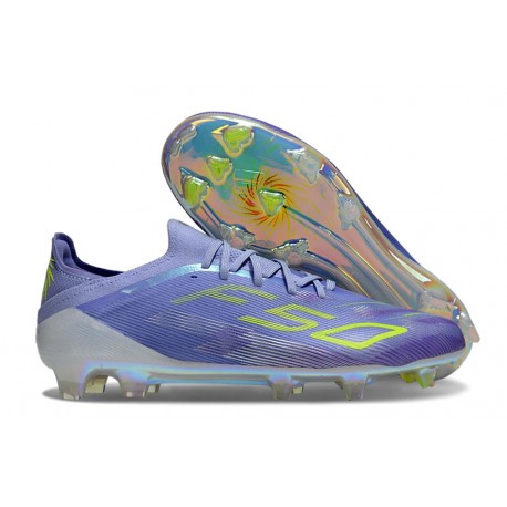 Buty piłkarskie korki męskie adidas F50 Elite FG Fioletowy Zawistny