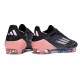 Buty piłkarskie korki męskie adidas F50 Elite FG Czarny Różowy