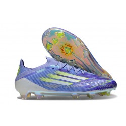 Buty piłkarskie korki męskie adidas F50 Elite FG Fioletowy Zawistny
