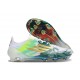 Buty piłkarskie korki męskie adidas F50 Elite FG Biały Zielony Złoty