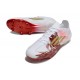Buty piłkarskie korki męskie adidas F50 Elite FG Biały Czerwony Złoto
