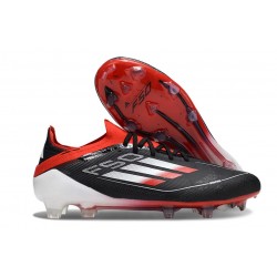 Buty piłkarskie korki męskie adidas F50 Elite FG Czarny Czerwony Biały