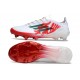 Buty piłkarskie korki męskie adidas F50 Elite FG Biały Czerwony Zielony