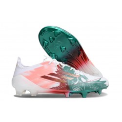 Buty piłkarskie adidas F50 Elite FG Biały Różowy Czerwony Zielony