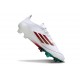 Buty piłkarskie adidas F50 Elite FG Biały Różowy Czerwony Zielony