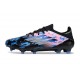 Buty piłkarskie korki męskie adidas F50 Elite FG Czarny Różowy Niebieski