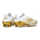 adidas F50+ Elite FG Buty Biały Złoto