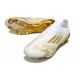 adidas F50+ Elite FG Buty Biały Złoto