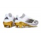 Korki Piłkarskie adidas F50+ FG Biały Czarny Złoto