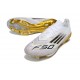 Korki Piłkarskie adidas F50+ FG Biały Czarny Złoto