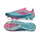 Korki Piłkarskie adidas F50+ FG X Messi Niebieski Różowy