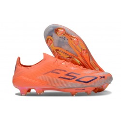 Korki Piłkarskie adidas F50+ FG Pomarańczowy Czarny