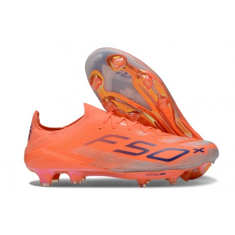Korki Piłkarskie adidas F50+ FG Pomarańczowy Czarny